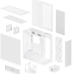 Arctic Xtender VG Midi Tower ohne Netzteil weiss