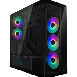 Arctic Xtender VG Mirror Midi Tower ohne Netzteil schwarz