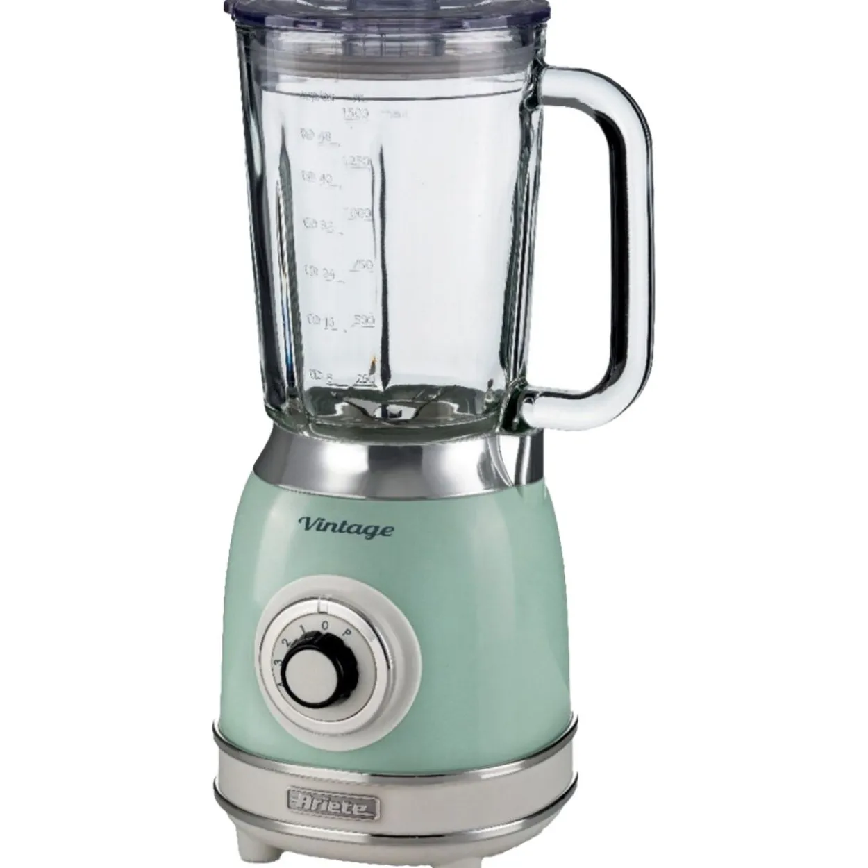 Ariete Standmixer Vintage green (hellgrün, 1.000 Watt, 1,5 Liter)