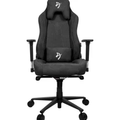 Arozzi Gaming Stuhl Vernazza dunkelgrau Soft Fabric