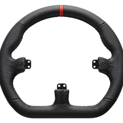 Asetek SimSports GT Rim - Closed D, Leder - schwarz