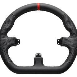 Asetek SimSports GT Rim - Closed D, Leder - schwarz