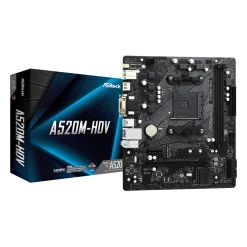 ASRock A520M-HDV AMD A520M So.AM4 Dual Channel DDR4 µATX Retail