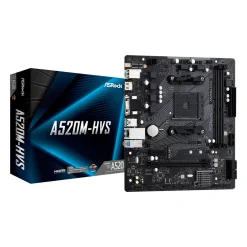 ASRock A520M-HVS AMD A520 So.AM4 DDR4 mATX Retail