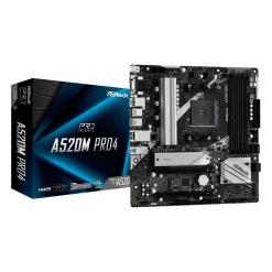 ASRock A520M Pro4 AMD A520 So.AM4 DDR mATX Retail