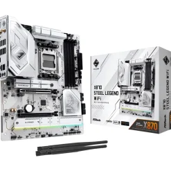 ASRock Steel Legend WiFi AMD X870 So.AM5 DDR5 ATX Retail