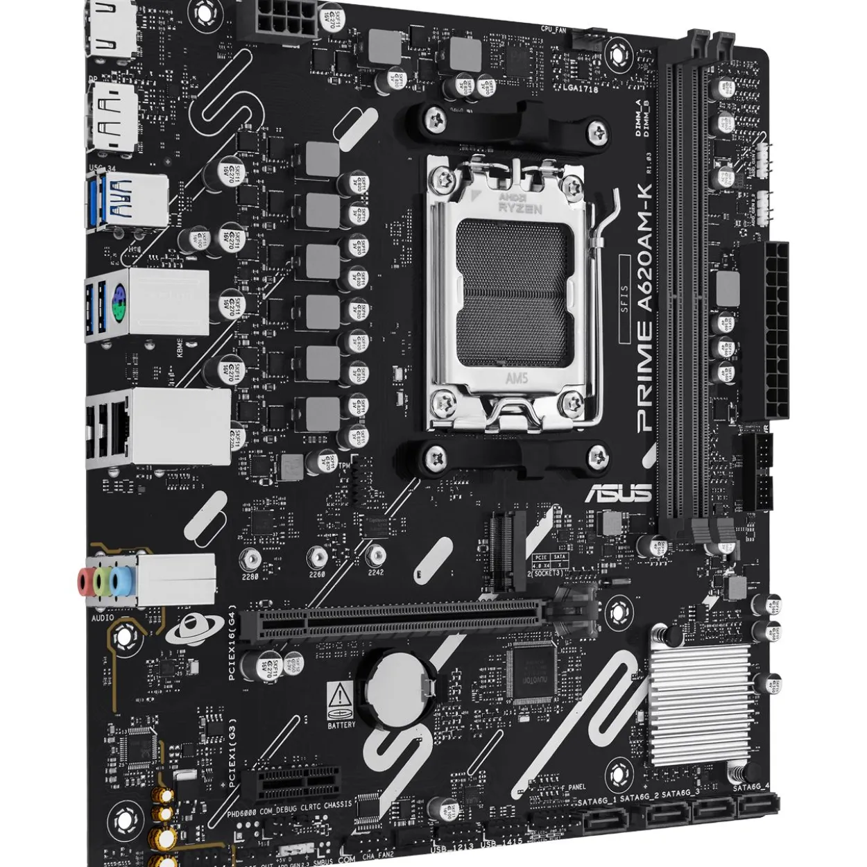 Asus Prime A620AM-K AMD A620A So.AM5 DDR5 µATX Retail