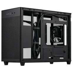 Asus Prime AP201 Glasfenster Mini Tower ohne Netzteil schwarz