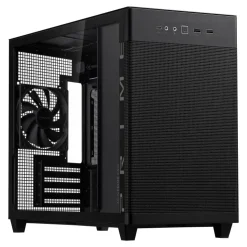 Asus Prime AP201 Glasfenster Mini Tower ohne Netzteil schwarz