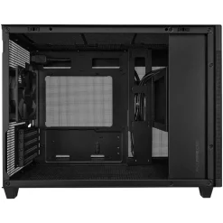 Asus Prime AP201 Glasfenster Mini Tower ohne Netzteil schwarz