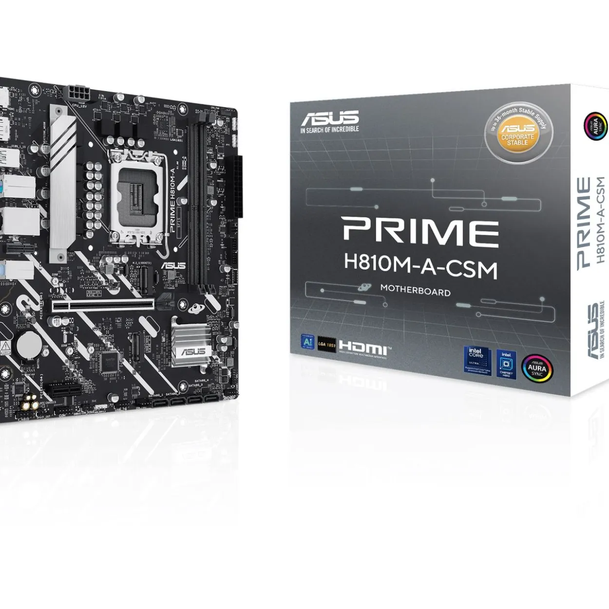Asus Prime H810M-A-CSM Intel H810 So.1851 DDR5 mATX Retail