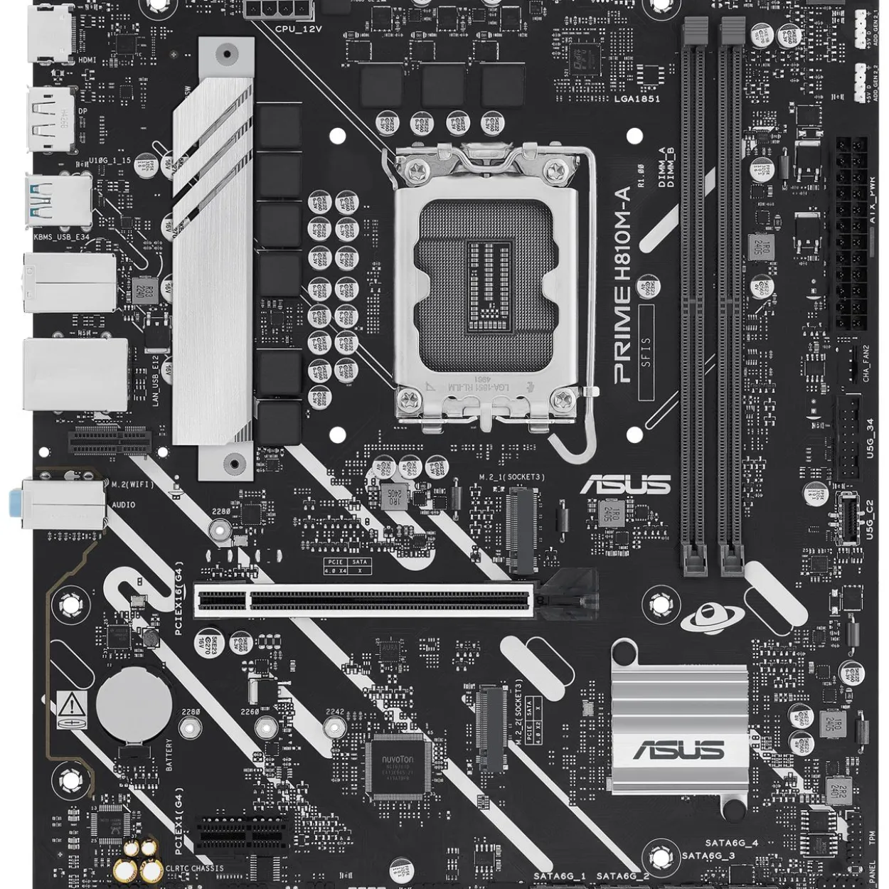 Asus Prime H810M-A-CSM Intel H810 So.1851 DDR5 mATX Retail