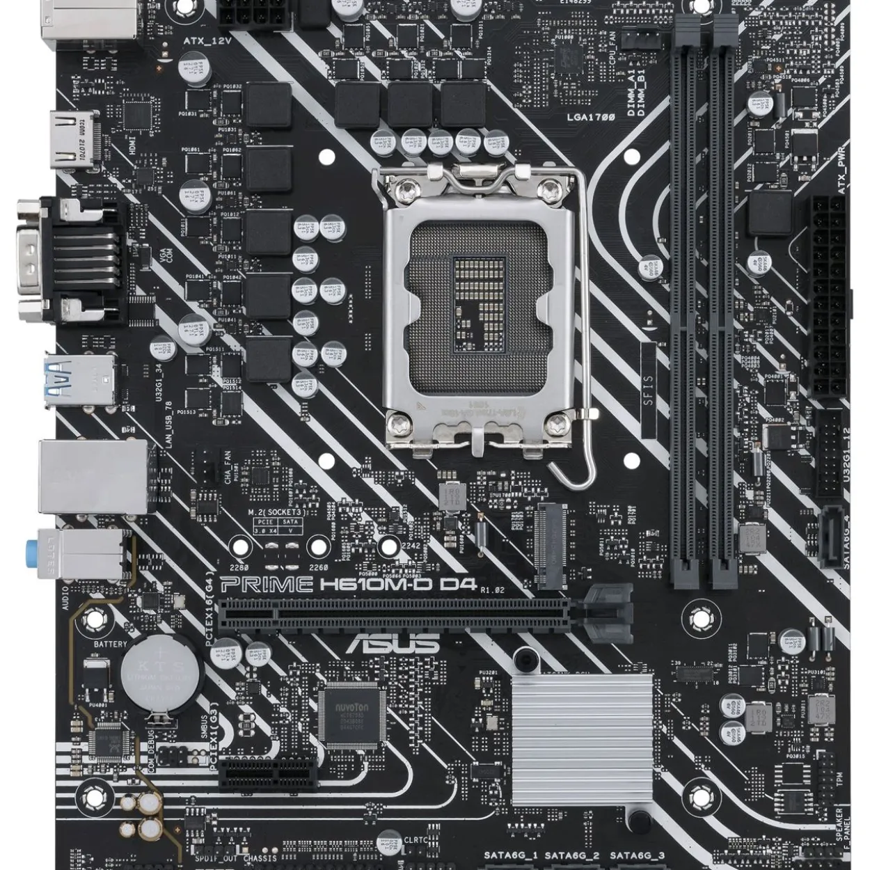 Asus Prime H610M-D D4 Intel H610 So.1700 DDR4 ATX Retail