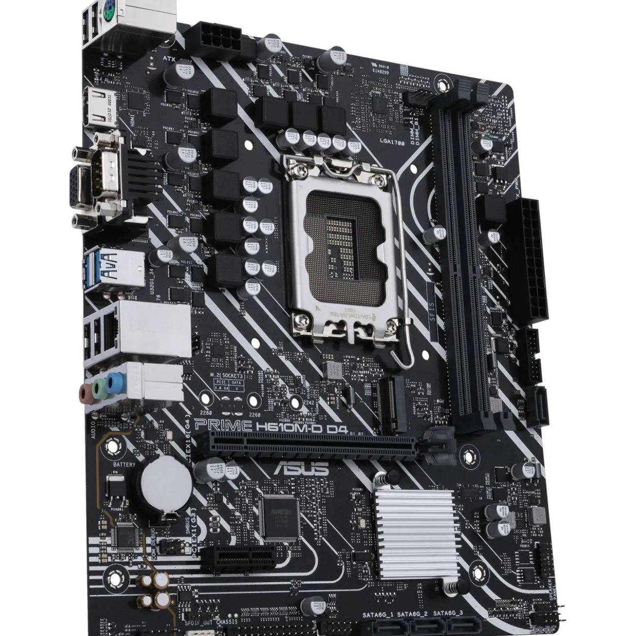 Asus Prime H610M-D D4 Intel H610 So.1700 DDR4 ATX Retail