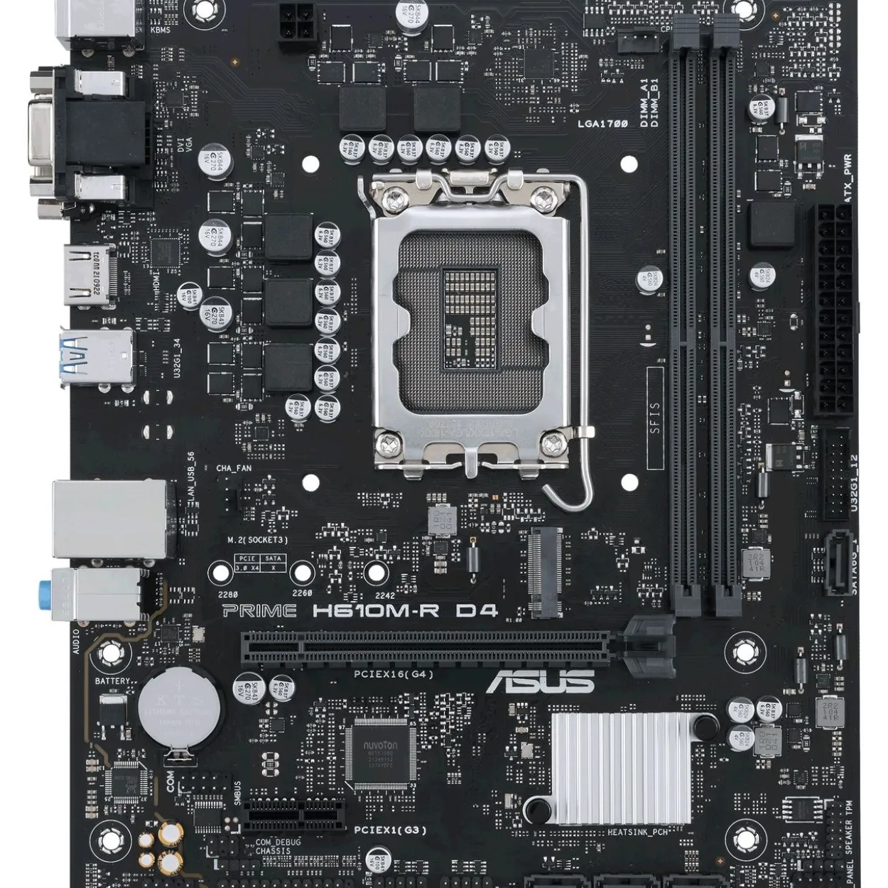 Asus Prime H610M-R D4 Intel H610 So.1700 DDR4 mATX Retail