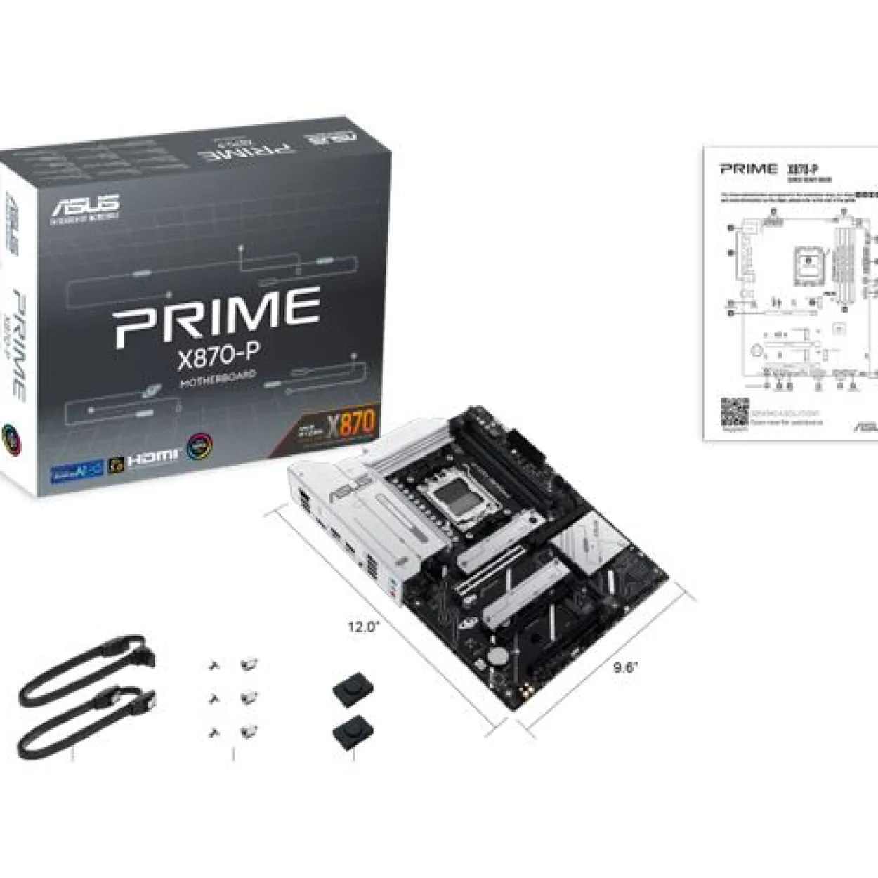 Asus Prime X870-P AMD X870 So.AM5 DDR5 ATX Retail