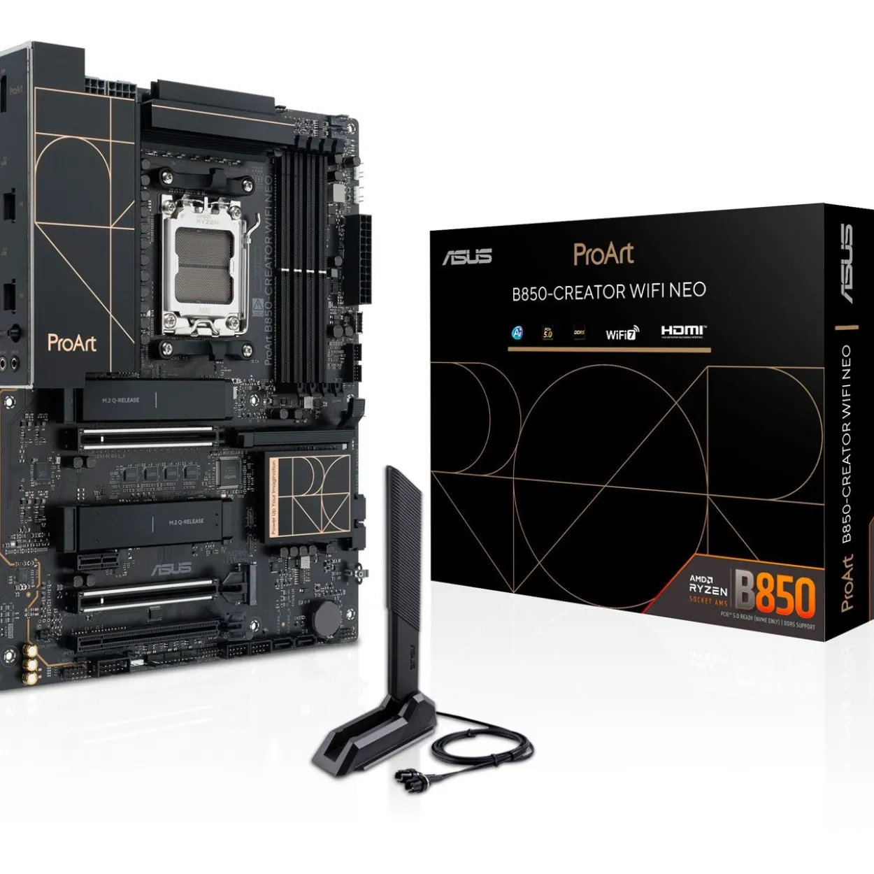 Asus PROART B850-CREATOR WIFI NEO (AMD,AM5,DDR5,ATX)