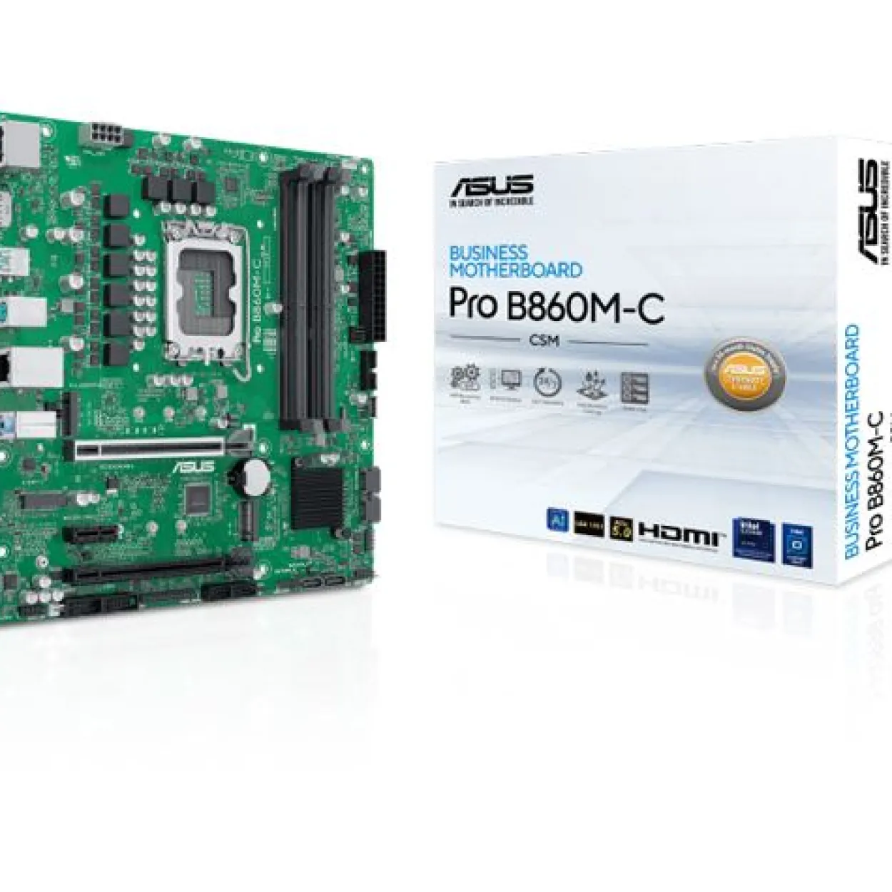 Asus Pro B860M-C-CSM Intel B860 So.1851 DDR5 µATX Retail