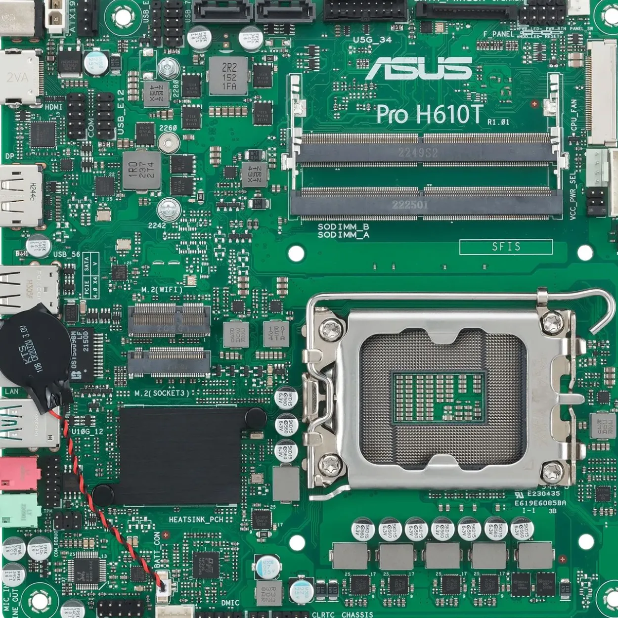 Asus Pro H610T-CSM Intel H610 So.1700 DDR5 Thin Mini-ITX Retail
