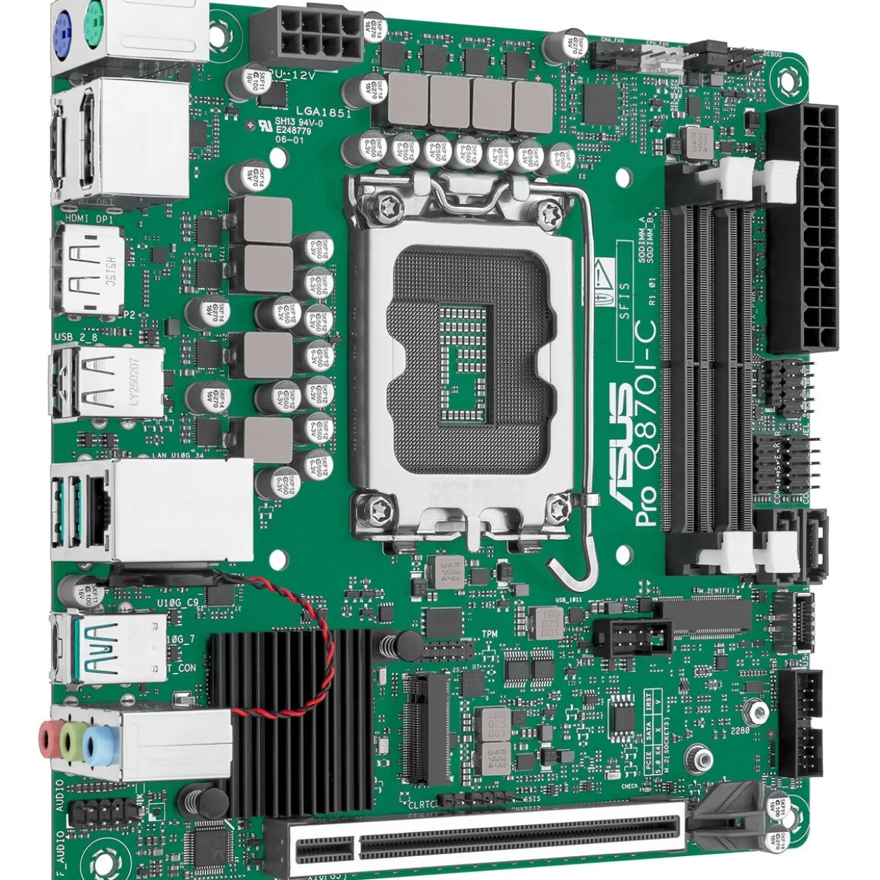 Asus Pro Q870I-C-CSM Intel Q870 So.1851 DDR5 Mini-ITX Retail