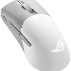Asus ROG Keris Wireless AimPoint USB und Bluetooth weiß/grau (kabellos)