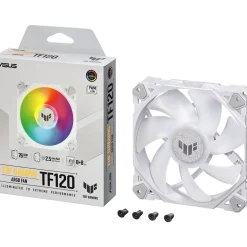 Asus TUF Gaming TF120 120x120x25mm 1900 U/min 29 dB(A) weiß/transparent