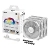Asus TUF Gaming TR120 Reverse ARGB 3er-Pack 120x120x28mm 0-2000 U/min 29 dB(A) weiß/transparent