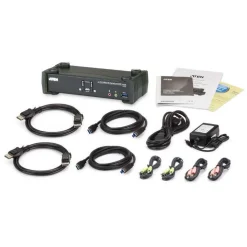 ATEN Technology CS1922 2-fach DisplayPort KVM Switch