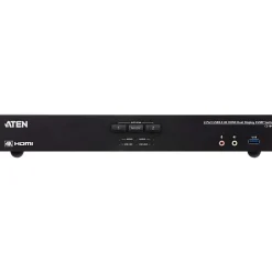 ATEN Technology CS1842 KVMP-Switch 2-fach, 4K HDMI, Dual Display, USB 3.0, Audio
