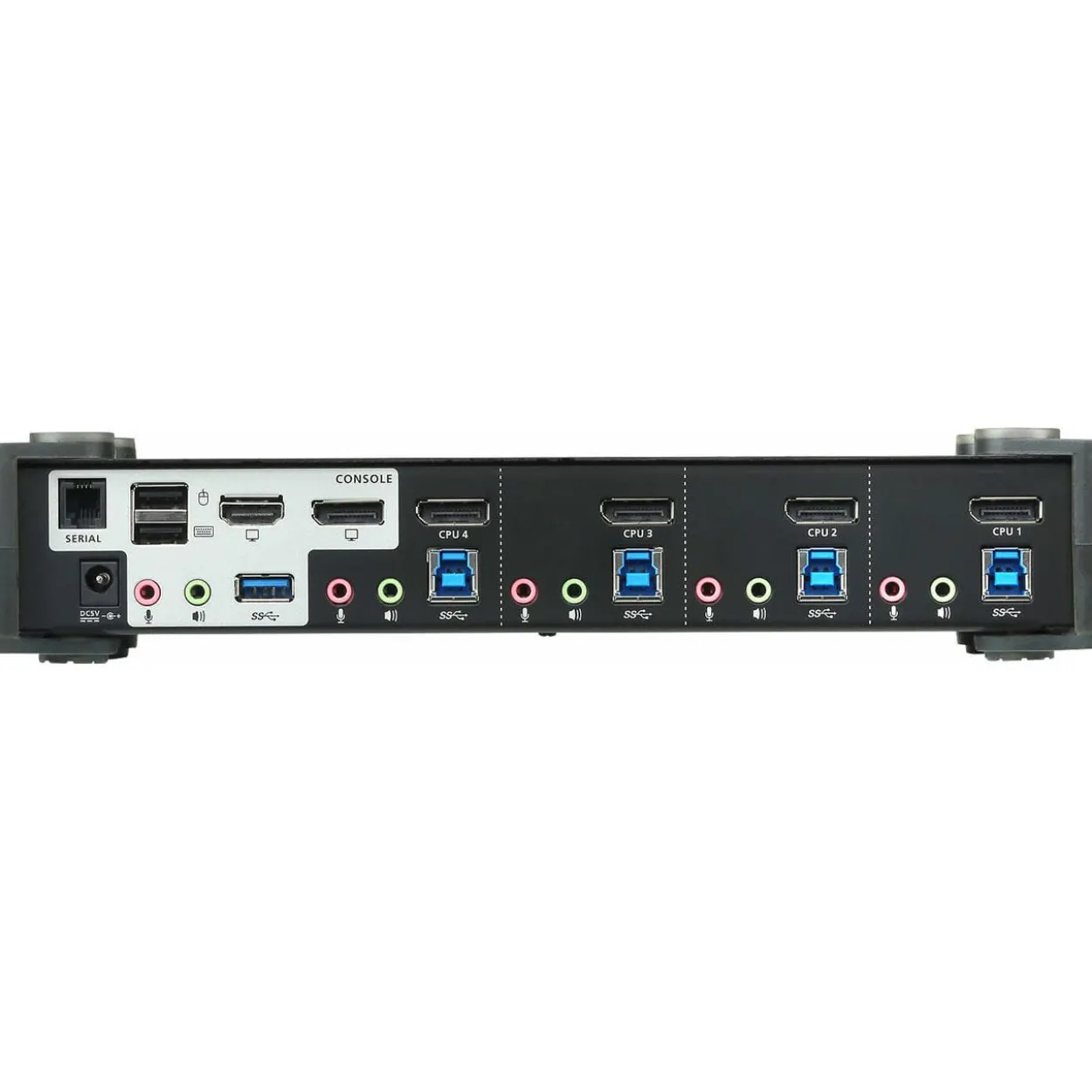ATEN Technology CS1924M KVMP-Switch 4-fach, DisplayPort mit MST, USB 3.0, 4K