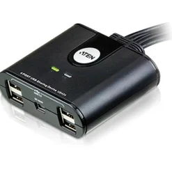 ATEN Technology US424 4-fach USB 2.0 Peripheriegeräte Swicth