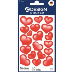 AVERY Zweckform 38 Aufkleber 53205 Herzen