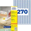 AVERY Zweckform 8.100 Etiketten L4730REV-25 weiß 17,8 x 10,0 mm
