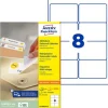 AVERY Zweckform 240 Etiketten L4745REV-25 weiß 96,0 x 63,5 mm