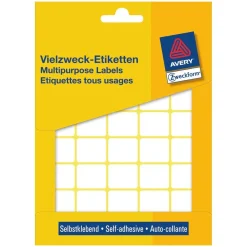 AVERY Zweckform 1.200 Etiketten 3318 weiß 22,0 x 18,0 mm