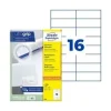 AVERY Zweckform 1.600 Etiketten 3484 weiß 105,0 x 37,0 mm