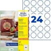 AVERY Zweckform 240 Etiketten 5084 weiß 40,8 x 40,3 mm