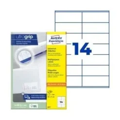 AVERY Zweckform 1.400 Etiketten 3477 weiß 105,0 x 41,0 mm
