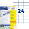 AVERY Zweckform 5.280 Etiketten 3474-200 weiß 70,0 x 37,0 mm