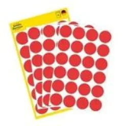 AVERY Zweckform Klebepunkte 3595 rot Ø 18,0 mm