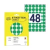 AVERY Zweckform Klebepunkte 3376 grün Ø 18,0 mm