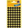 AVERY Zweckform Klebepunkte 3140 schwarz Ø 12,0 mm