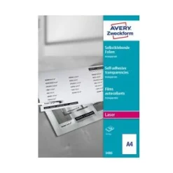 AVERY Zweckform Laserfolien 3480 matt, 100 St.