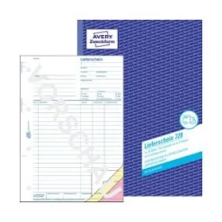 AVERY Zweckform Lieferschein mit Empfangsschein Formularbuch 728