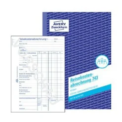 AVERY Zweckform Reisekostenabrechnung pro Reise Formularbuch 743
