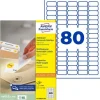 AVERY Zweckform Universal-Etiketten, 35,6 x 16,9 mm, weiß 8000