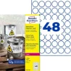 AVERY Zweckform wetterfeste Etiketten, Durchmesser: 30 mm 960