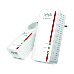 AVM FRITZ!Powerline 1260 WLAN Set 1200 MBit/s 1x LAN 10/100/1000 / WLAN 866 MBit/s weiss