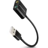 AXAGON ADA-12 USB 2.0, Stereo Audio Mini-Adapter, 15 cm Kabellänge