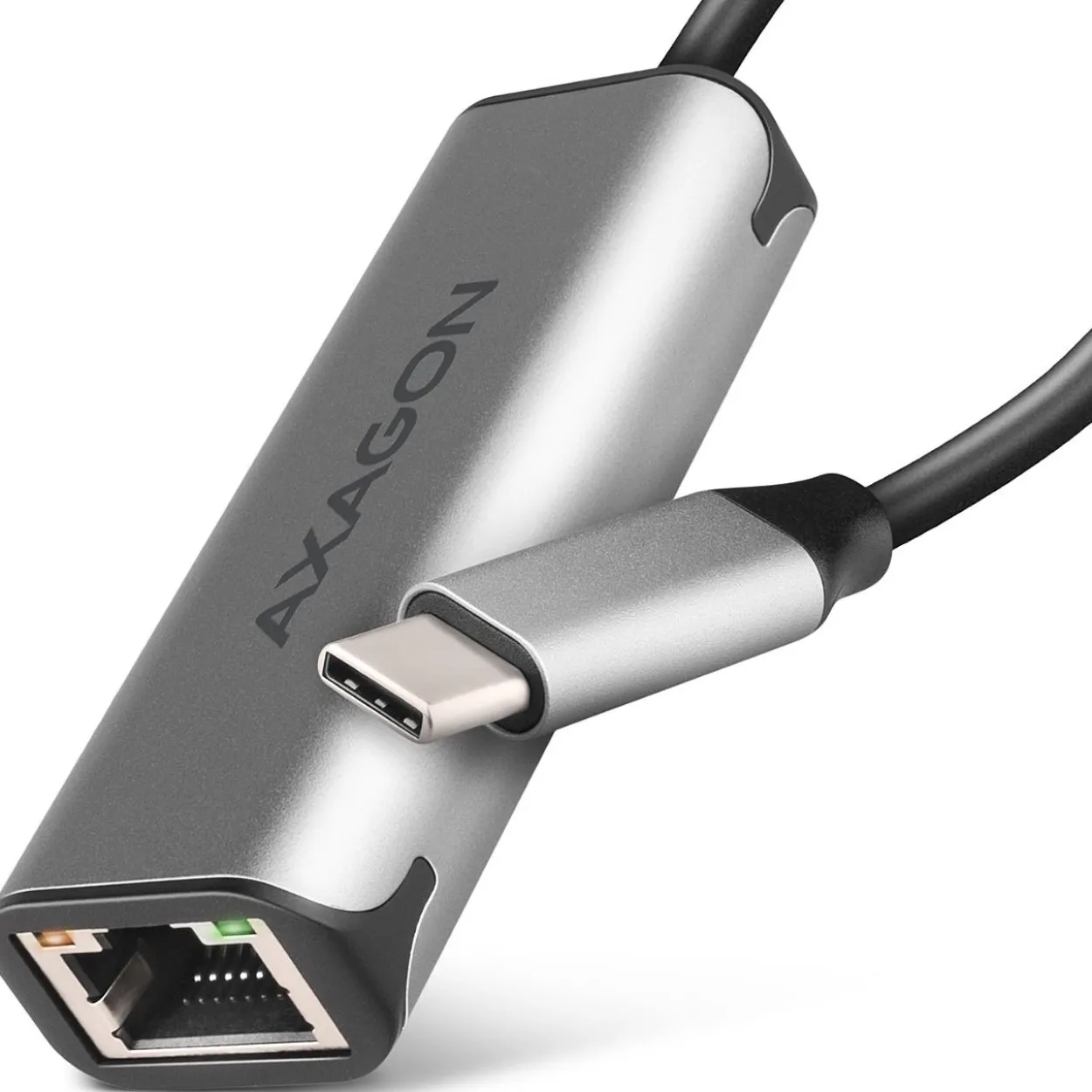 AXAGON ADE-25RC USB 3.2 Netzwerk-Adapterkabel - USB Typ-C, RJ45